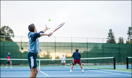 Playing Tennis